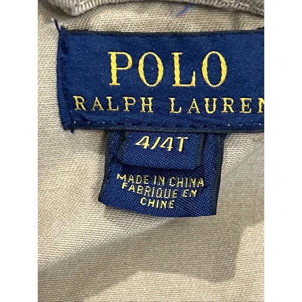 Boys Polo Ralph Lauren Harrington Jacket Size 4/4T